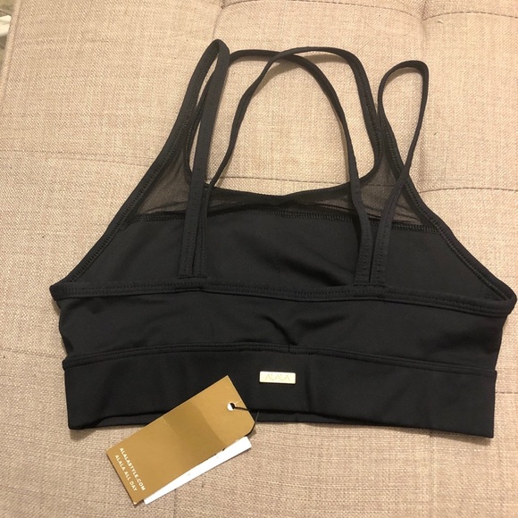NWT Alala Aurora Sports Bra in Black - Picture 9 of 11